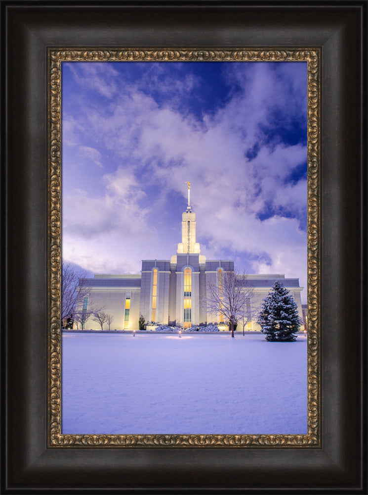 Mt Timpanogos Temple - Morning Snow