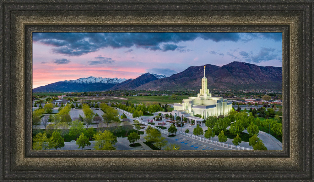 Mt Timpanogos Temple - Nestled in the Mountains