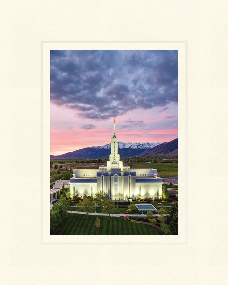 Mt Timpanogos Temple - The Northern Range