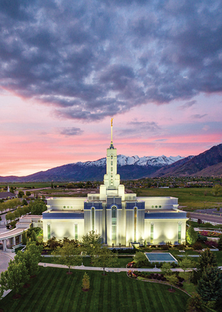 Mt Timpanogos Temple - The Northern Range
