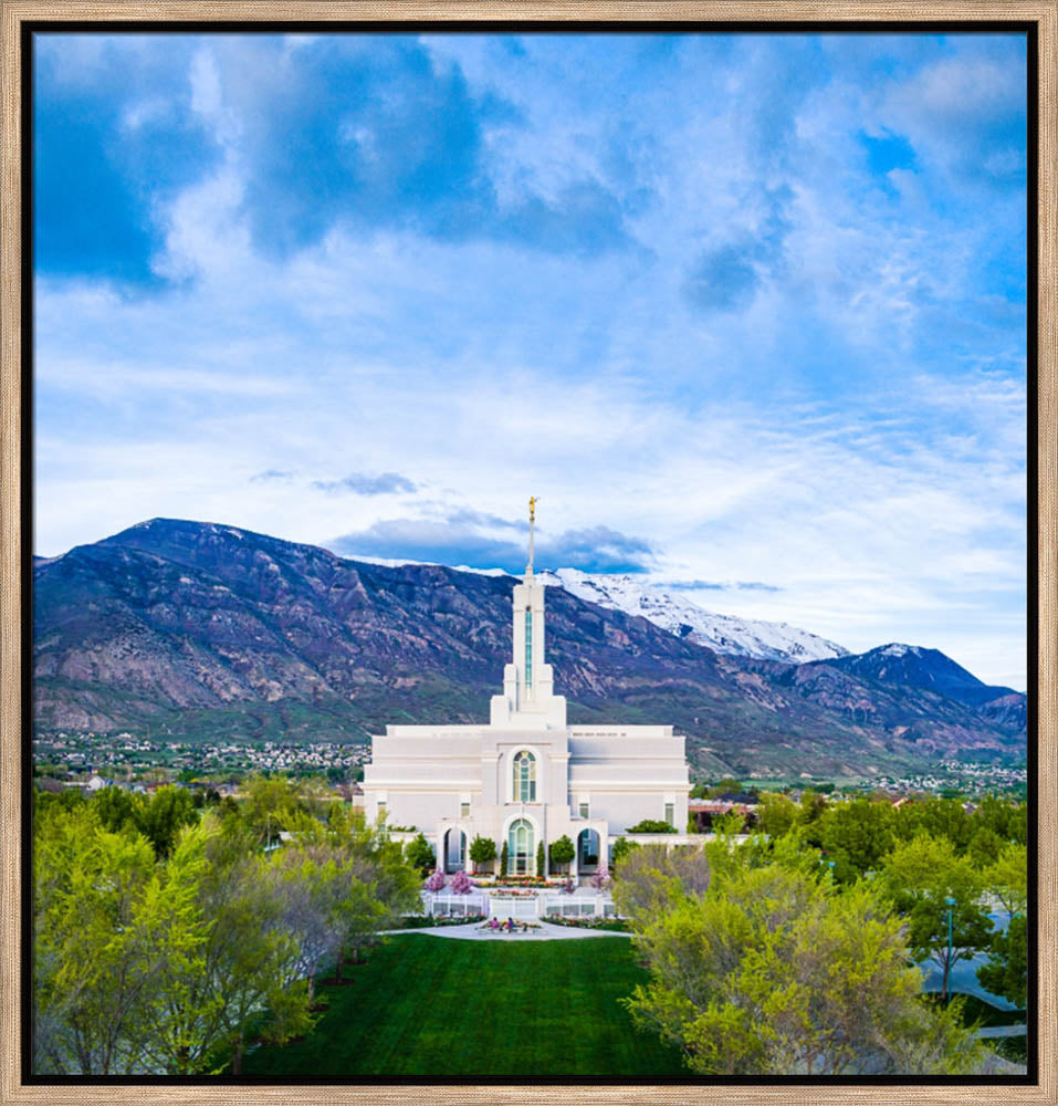 Mt Timpanogos Temple - In Front of Timpanogos