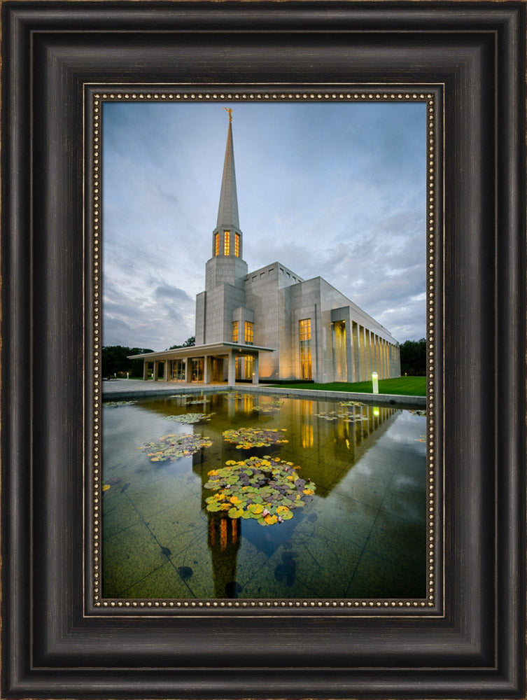 Preston Temple - Morning Reflection
