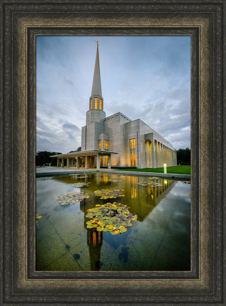 Preston Temple - Morning Reflection