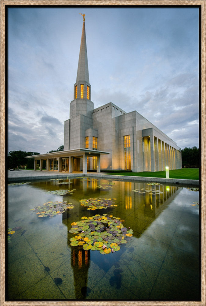 Preston Temple - Morning Reflection