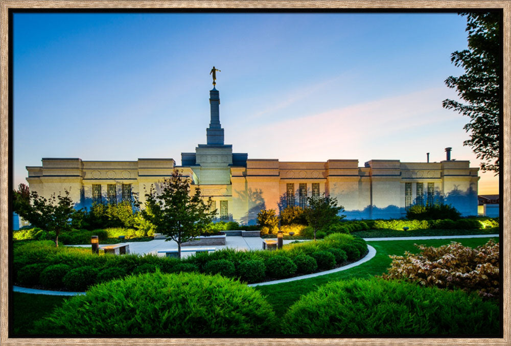 Spokane Temple - Garden Courtyard