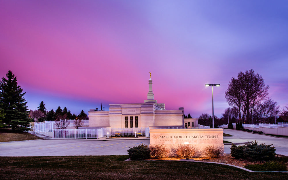 Bismarck Temple - Pink Evening