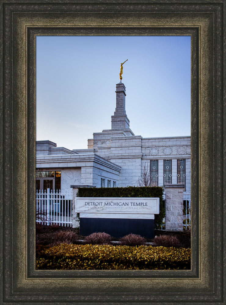 Detroit Temple - Sign