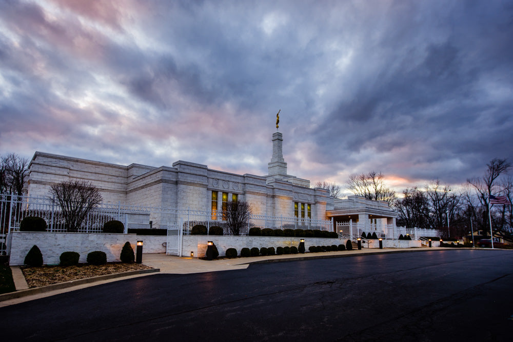 Louisville Temple - Clouded Evening