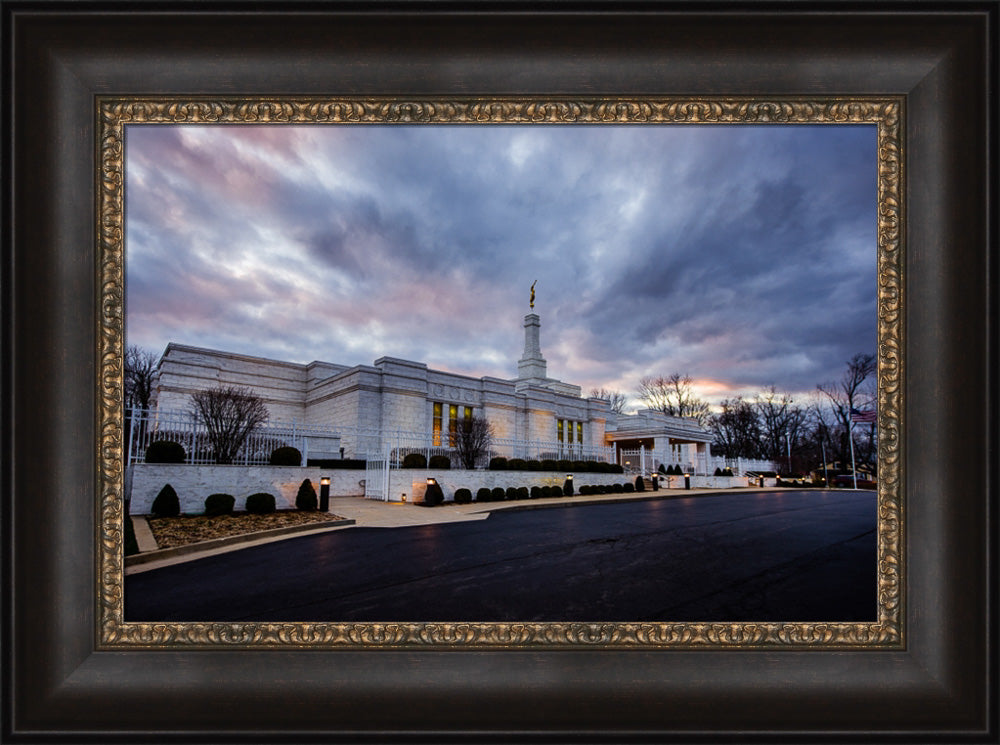 Louisville Temple - Clouded Evening