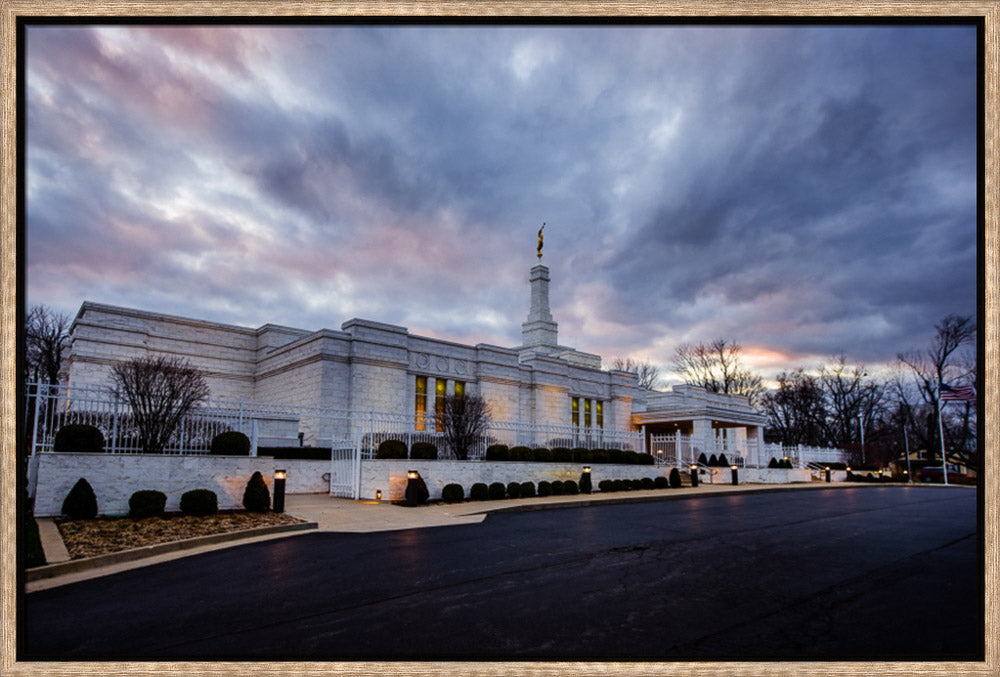 Louisville Temple - Clouded Evening