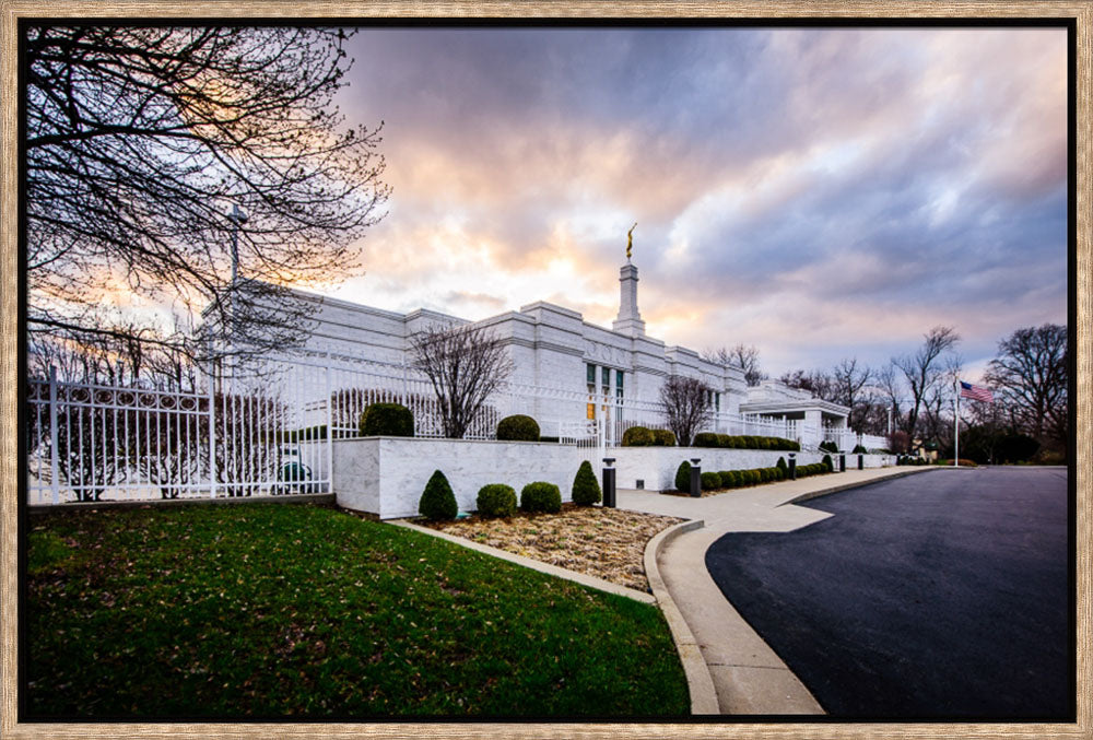 Louisville Temple - From the Side