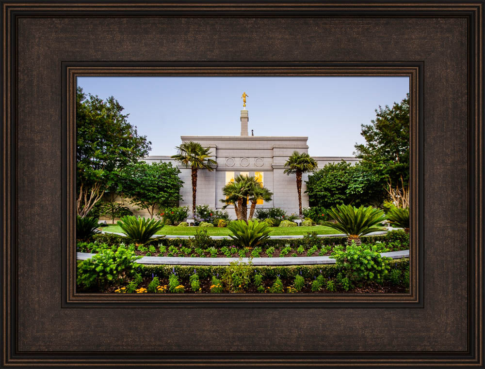 Fresno Temple - Garden View