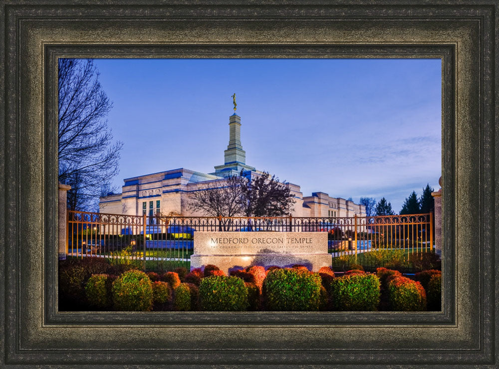 Medford Temple - Sign