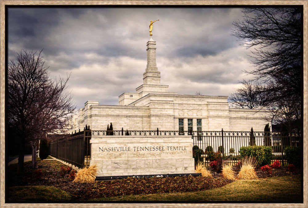 Nashville Temple - Sign