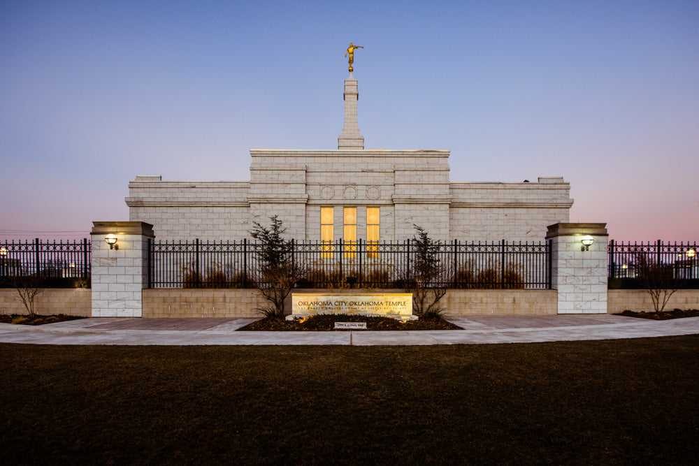 Oklahoma City Temple - From the Side