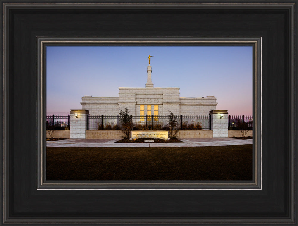 Oklahoma City Temple - From the Side