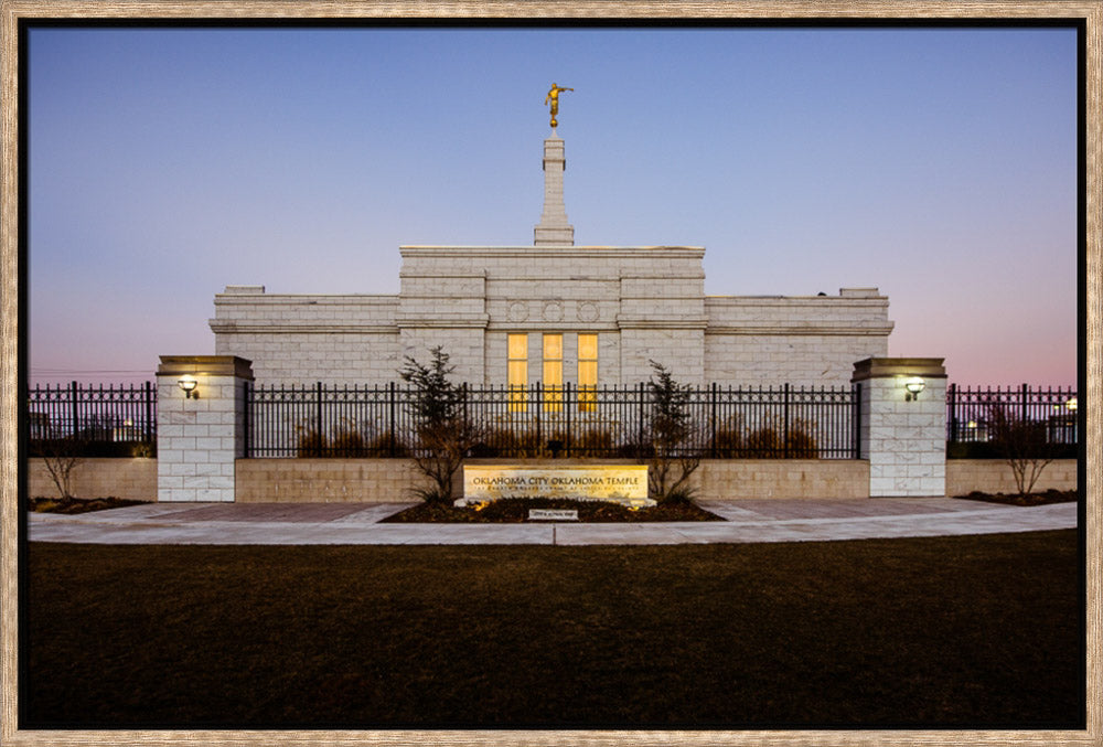 Oklahoma City Temple - From the Side