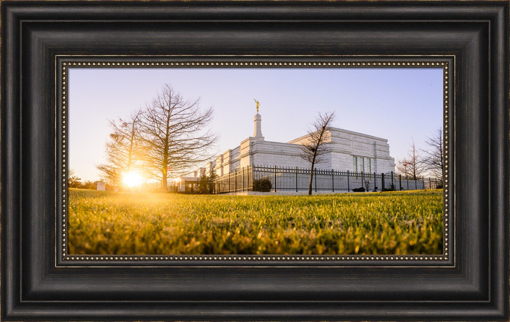 Oklahoma City Temple - Setting Sun