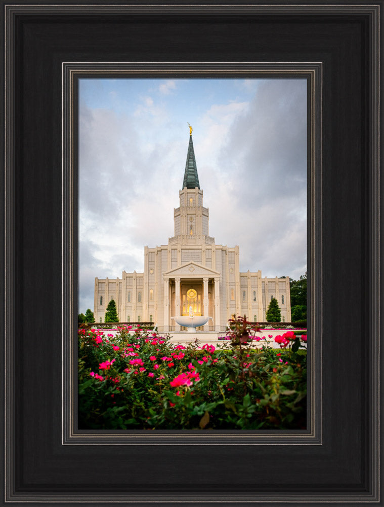 Houston Temple - Temple -Flowers