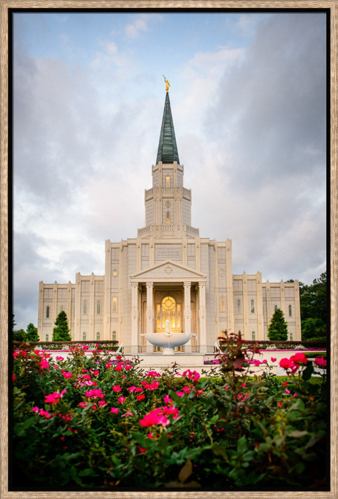 Houston Temple - Temple -Flowers