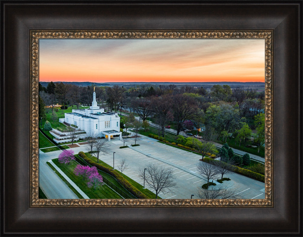 Winter Quarters Temple - Quiet Sunrise