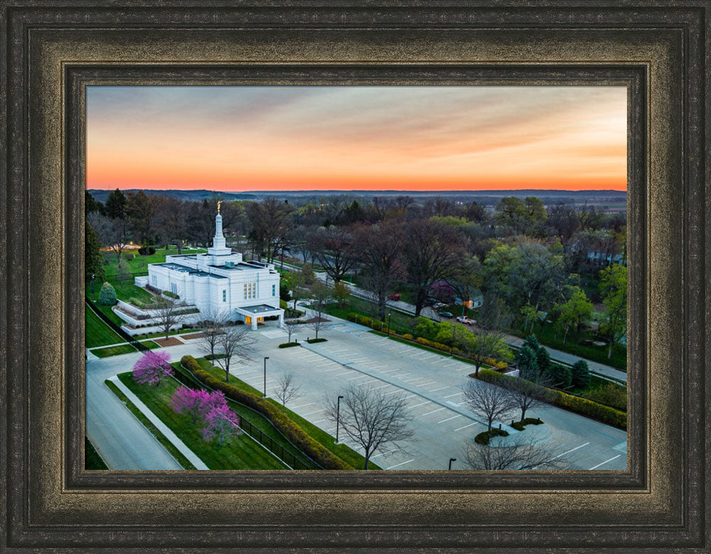 Winter Quarters Temple - Quiet Sunrise