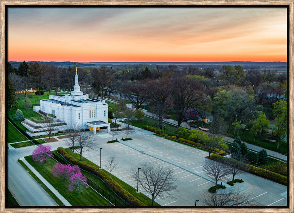 Winter Quarters Temple - Quiet Sunrise