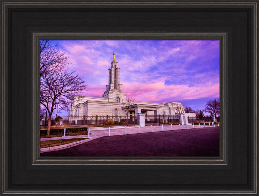Lubbock Temple - Sunrise from the Left