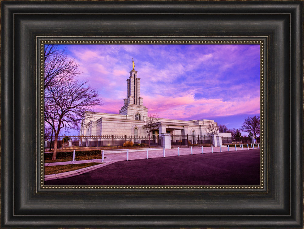 Lubbock Temple - Sunrise from the Left