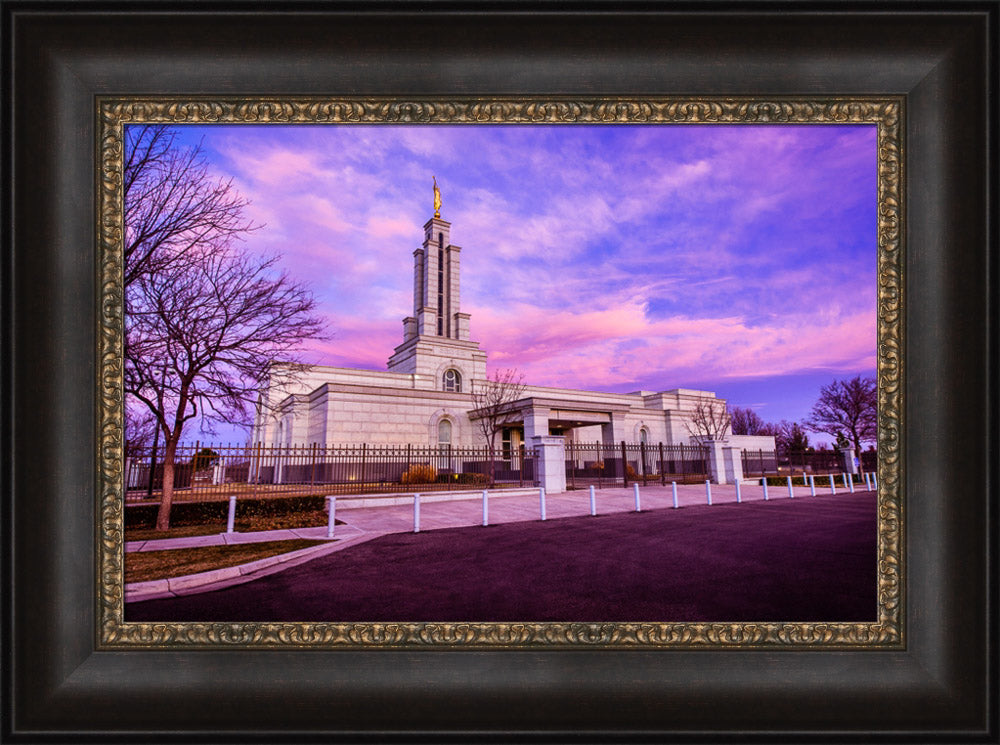 Lubbock Temple - Sunrise from the Left