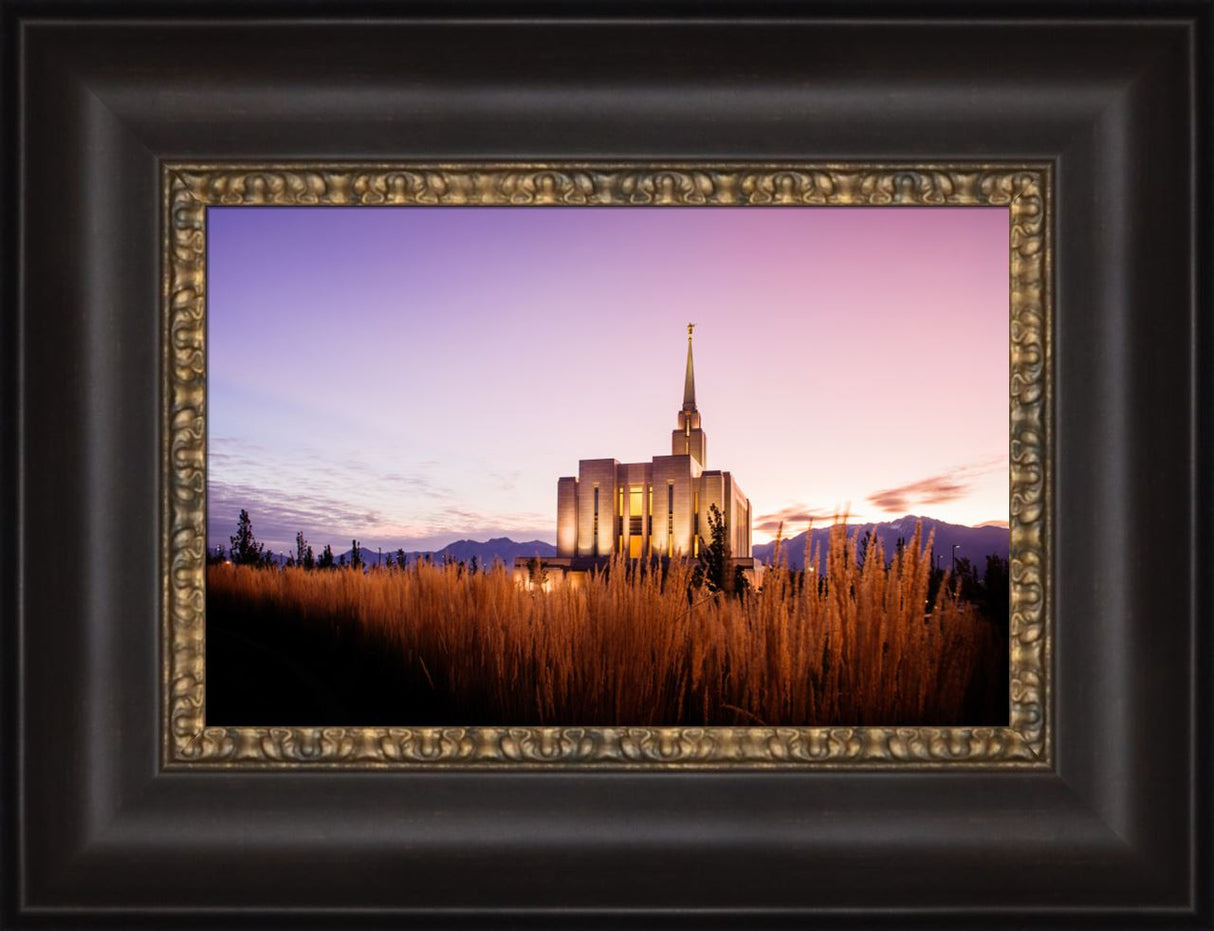 Oquirrh Mountain Temple - Morning Twilight