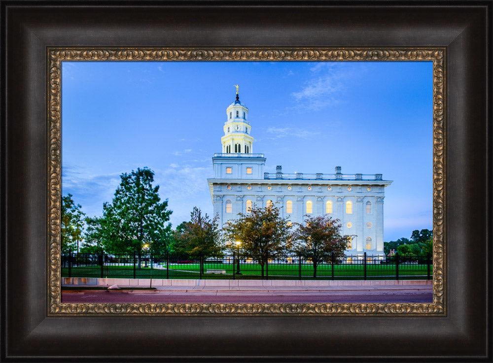 Nauvoo Temple - All Lit Up