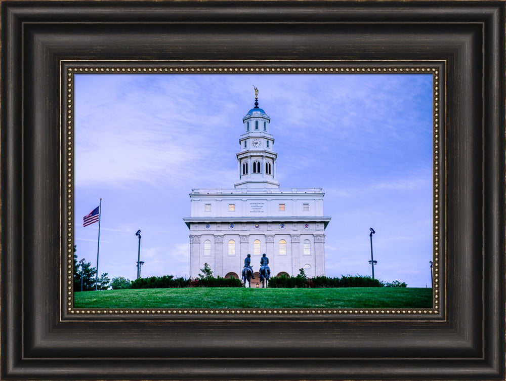 Nauvoo Temple - Horsemen