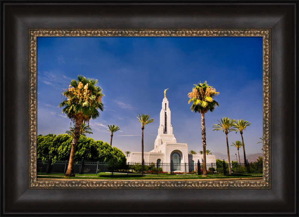 Redlands Temple - Through the Trees