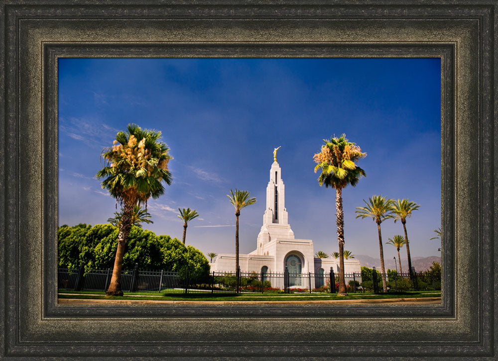 Redlands Temple - Through the Trees