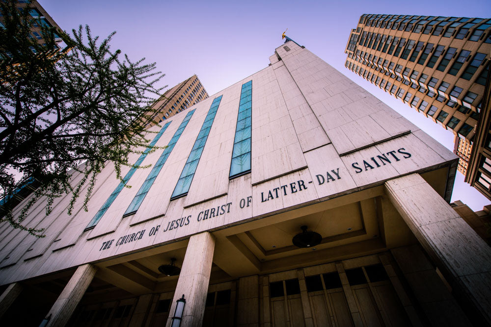 Manhattan Temple - From Below
