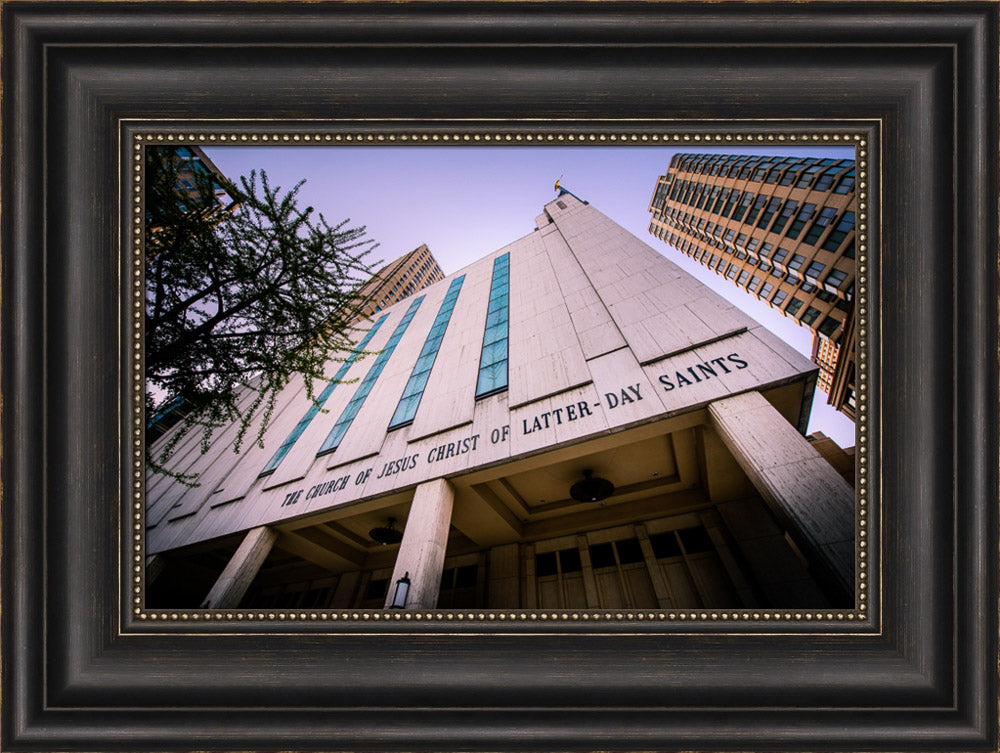 Manhattan Temple - From Below