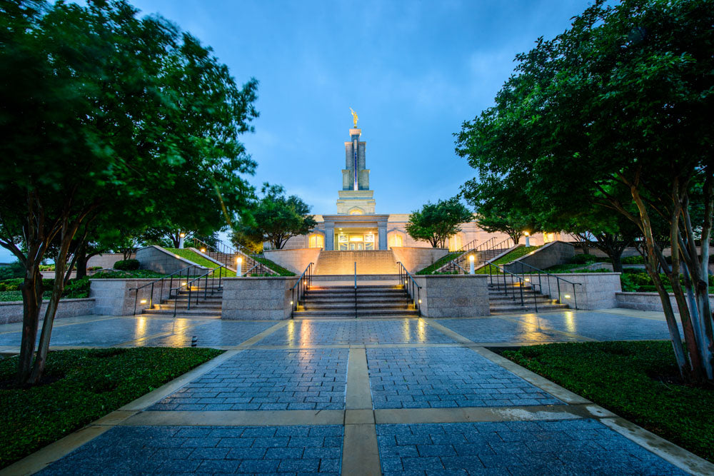 San Antonio Temple - Leading to the Temple