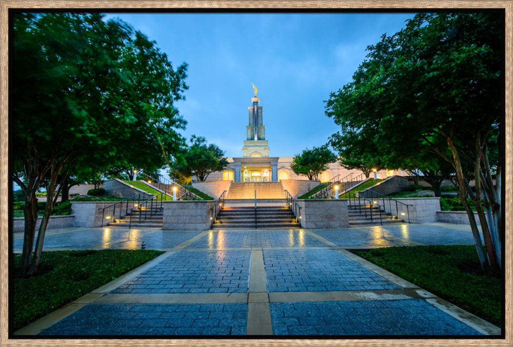 San Antonio Temple - Leading to the Temple