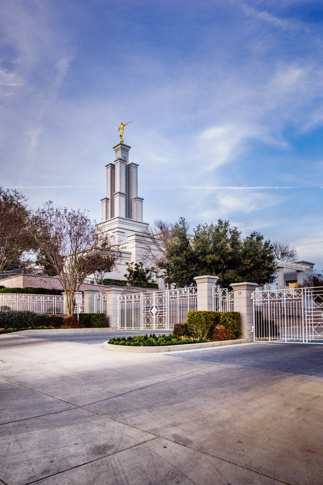 San Antonio Temple - From the Gates