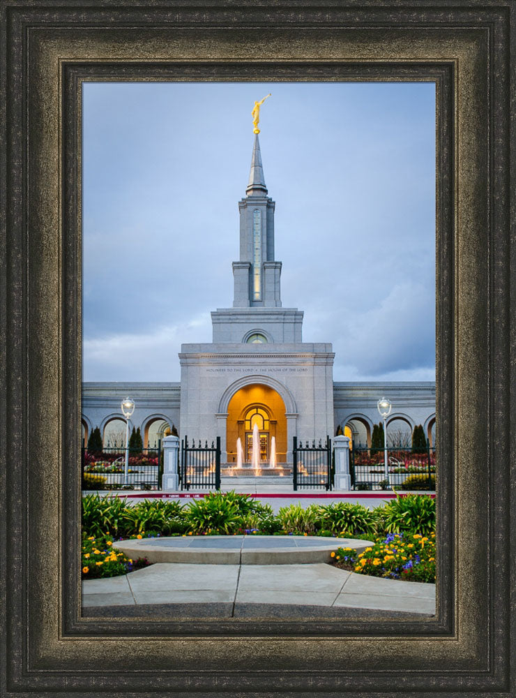 Sacramento Temple - Front Vertical