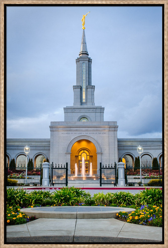 Sacramento Temple - Front Vertical