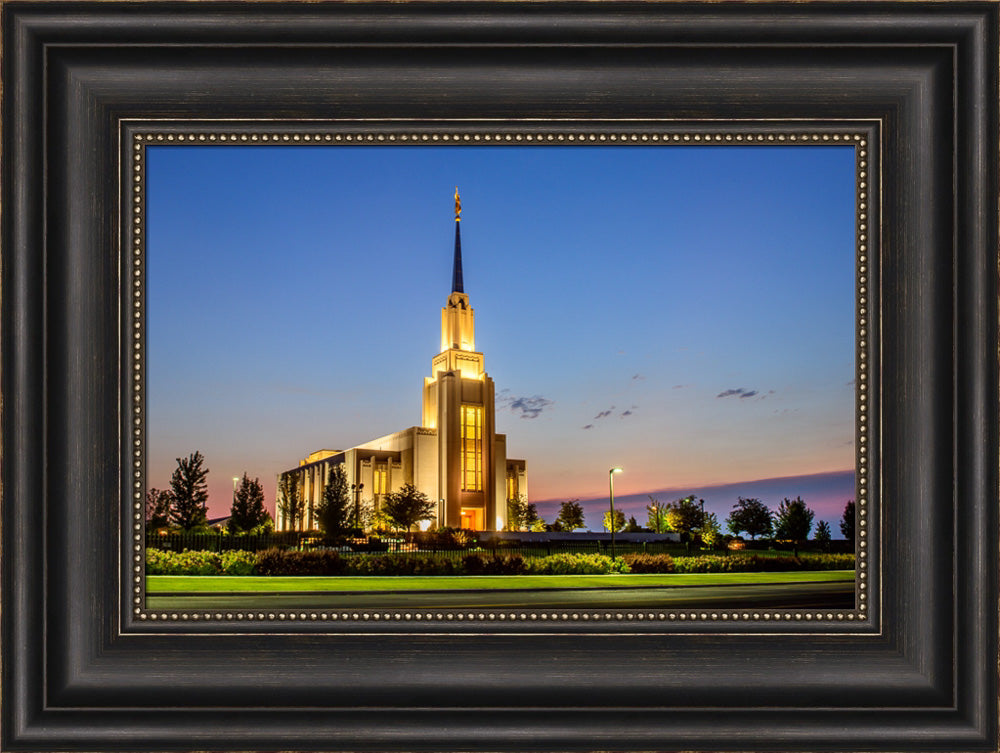 Twin Falls Temple - Horizontal