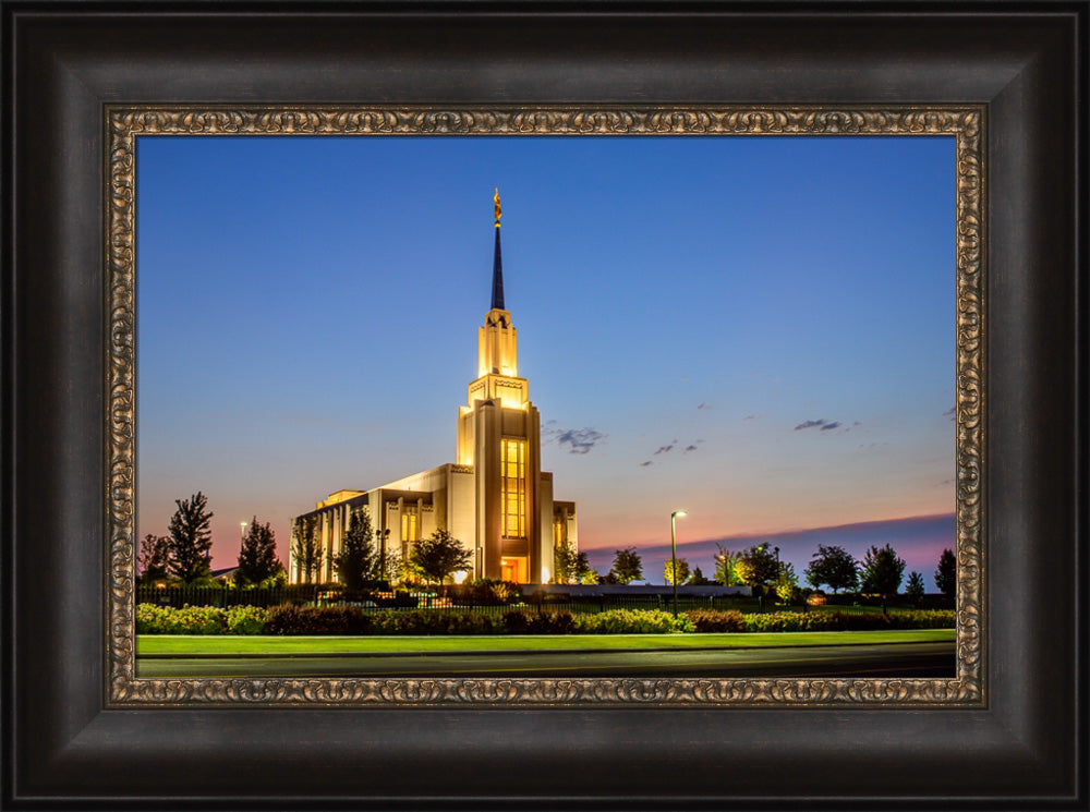 Twin Falls Temple - Horizontal