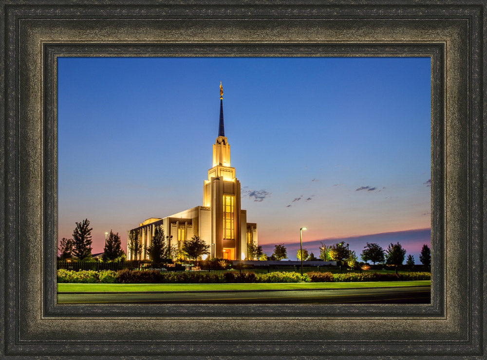 Twin Falls Temple - Horizontal