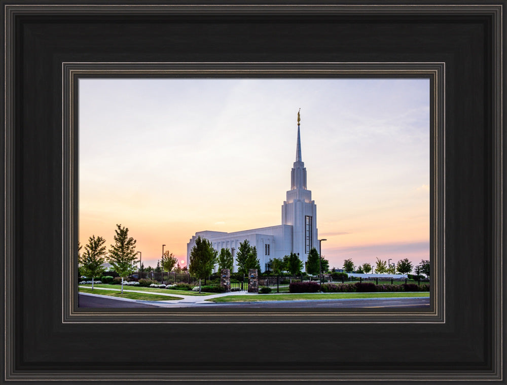 Twin Falls Temple - Sunset