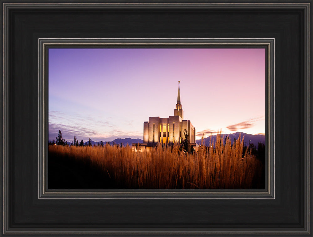 Oquirrh Mountain Temple - Morning Twilight