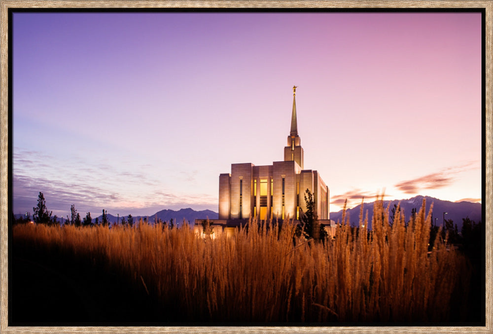 Oquirrh Mountain Temple - Morning Twilight