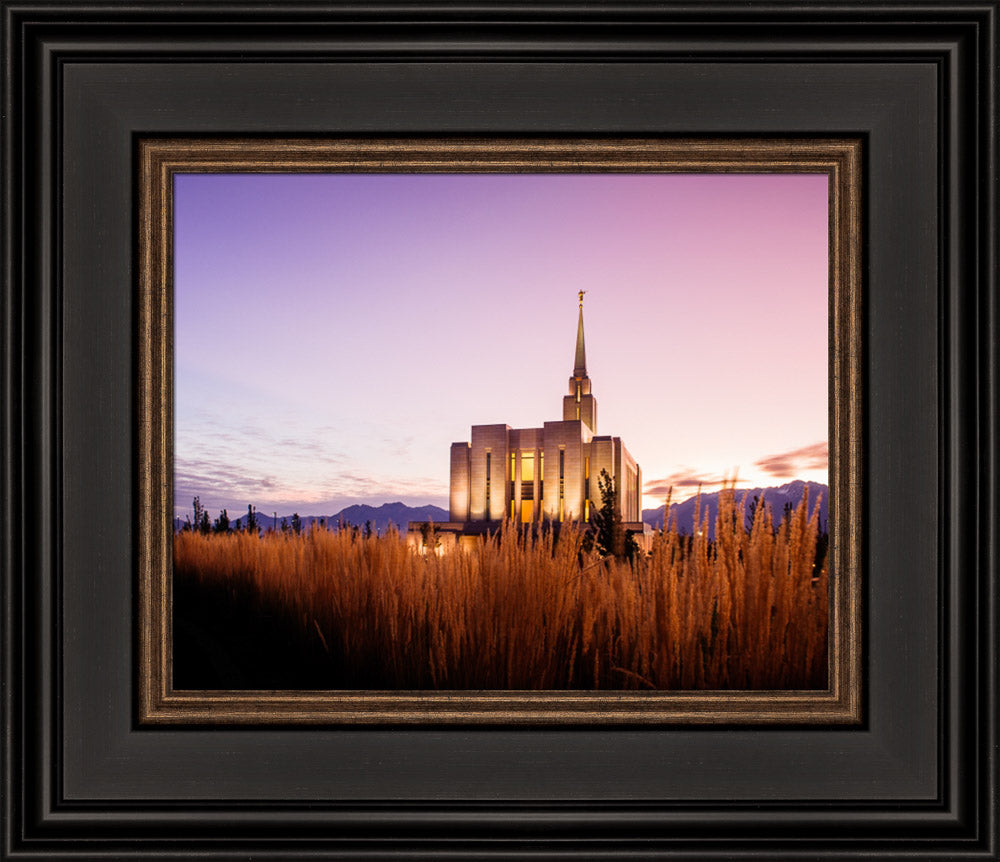 Oquirrh Mountain Temple - Morning Twilight