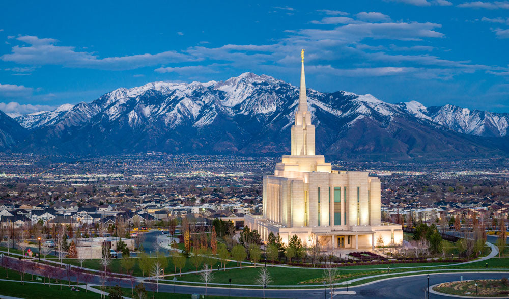 Oquirrh Mountain Temple - A Valley of Faith